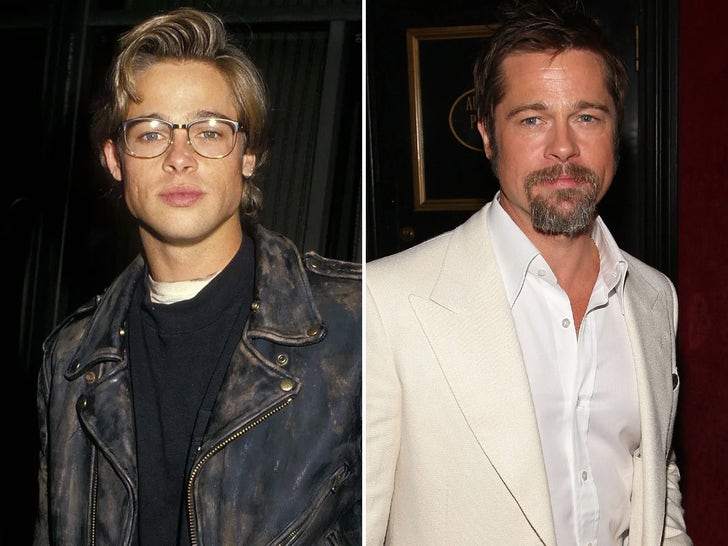 Brad Pitt Through The Years