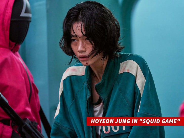 hoyeon jung in "squid game"_sub