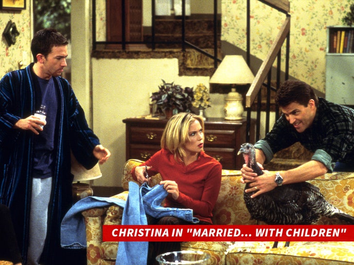 Christina in "Married... with Children"