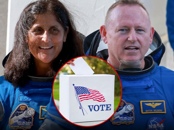 Stranded Astronauts at World Area Station Will Vote in 2024 Election