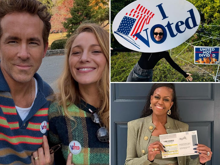 Celebs Rock The Vote For The 2024 Election!