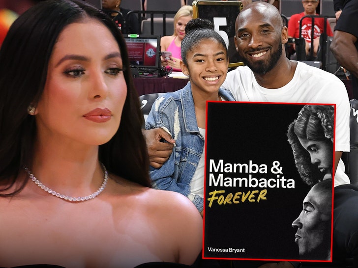 Vanessa Bryant Gianna Bryant Kobe Bryant Mamba dan Mambacita Forever Mural Book