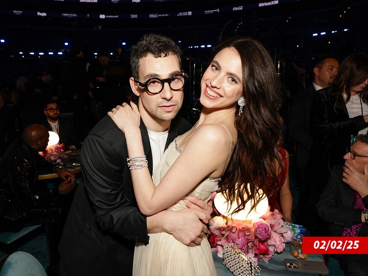 Jack Antonoff and Margaret Qualley getty 3