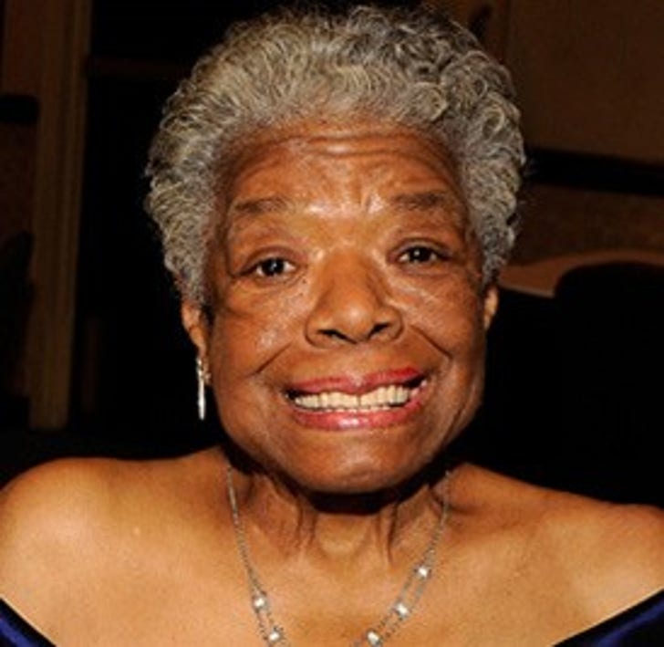 Maya Angelou Taken to the Hospital :: 1004_maya_angelou_getty88195201_reg-1