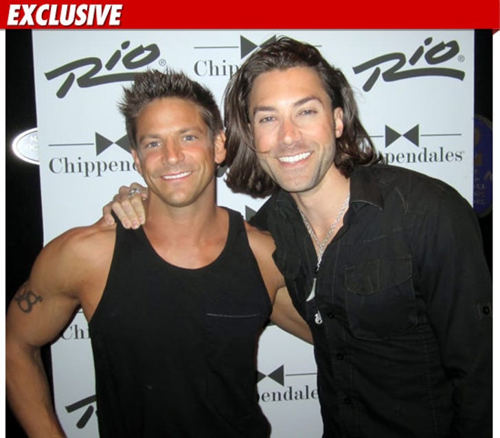 American Idol' Alum -- Flirting with Chippendales :: 0607-jeff-timmons-ex-tmz