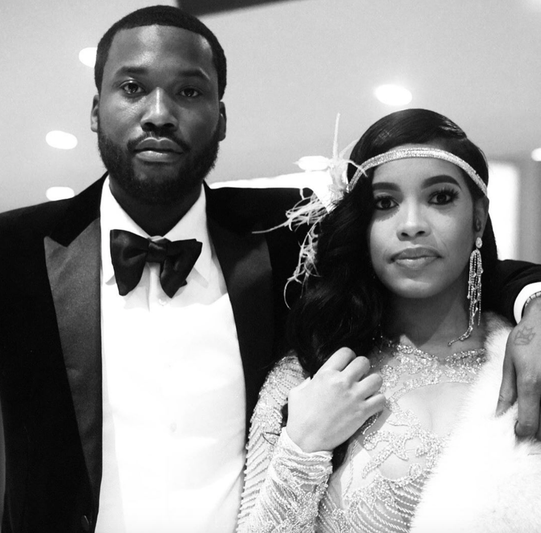 Meek Mill Gifts Milan Harris A Diamond Necklace