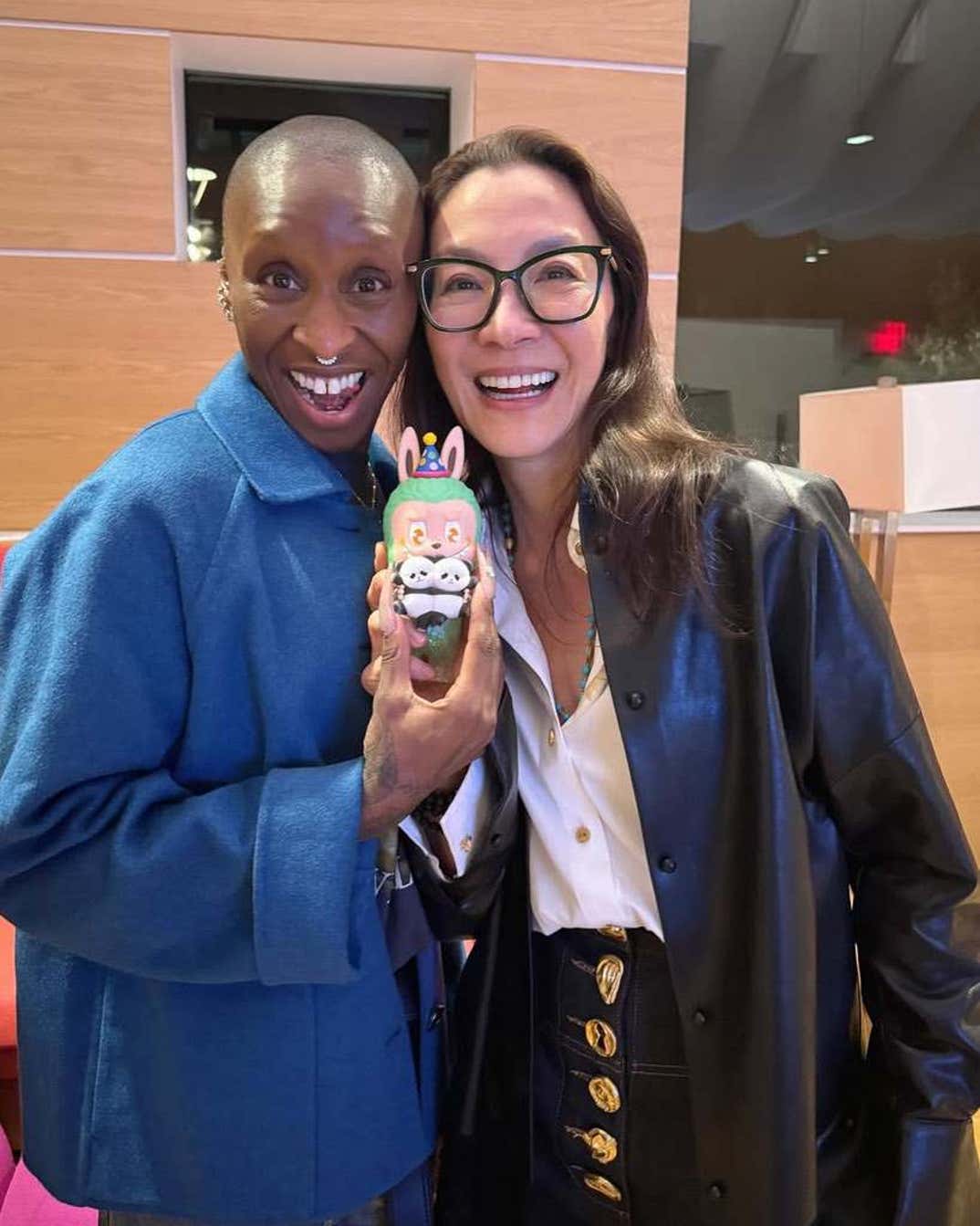 Cynthia Erivo and Michelle Yeoh