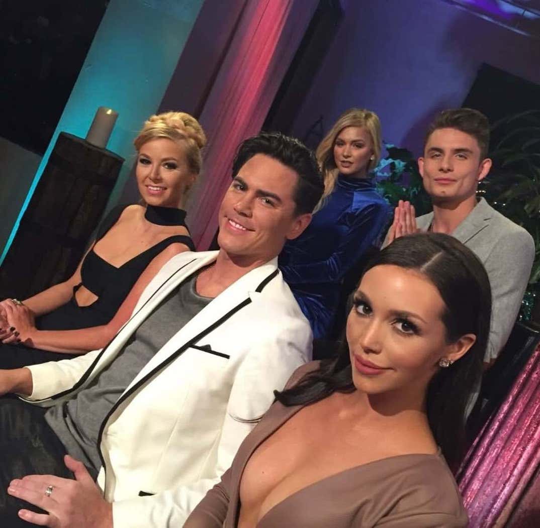 Lala Kent, James Kennedy, Ariana Madix, Tom Sandoval and Scheana Shay