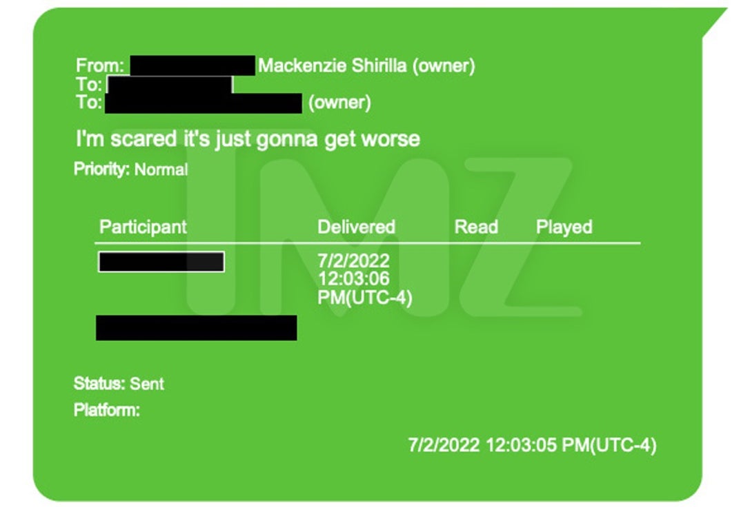Mackenzie Shirilla Details Blackouts To Dominic Russo 4