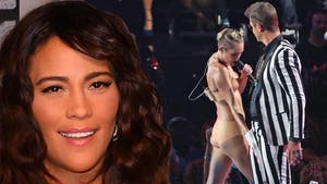 Robin Thicke's Wife Paula Patton -- NOT Mad at Miley Cyrus ... for Molesting Hubby at VMAs