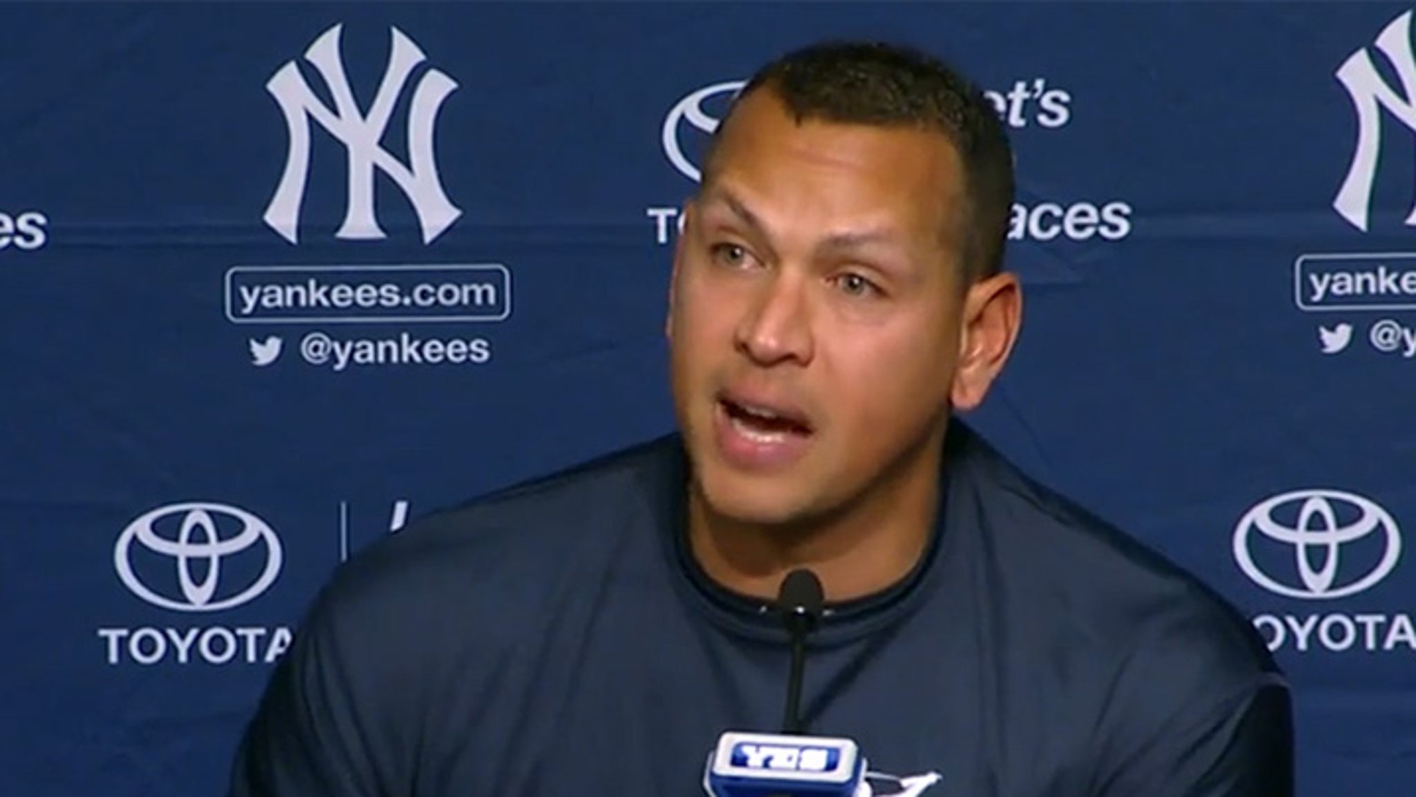 Alex Rodriguez: 'This Is a Tough Day' ... I'm Retiring