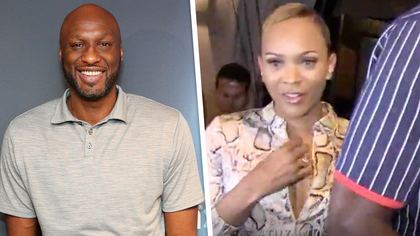 Lamar Odom just made his new relationship Hollywood official, taking his smokin' hot new GF to one of the most famous and photographed restaurants in the whole damn city.