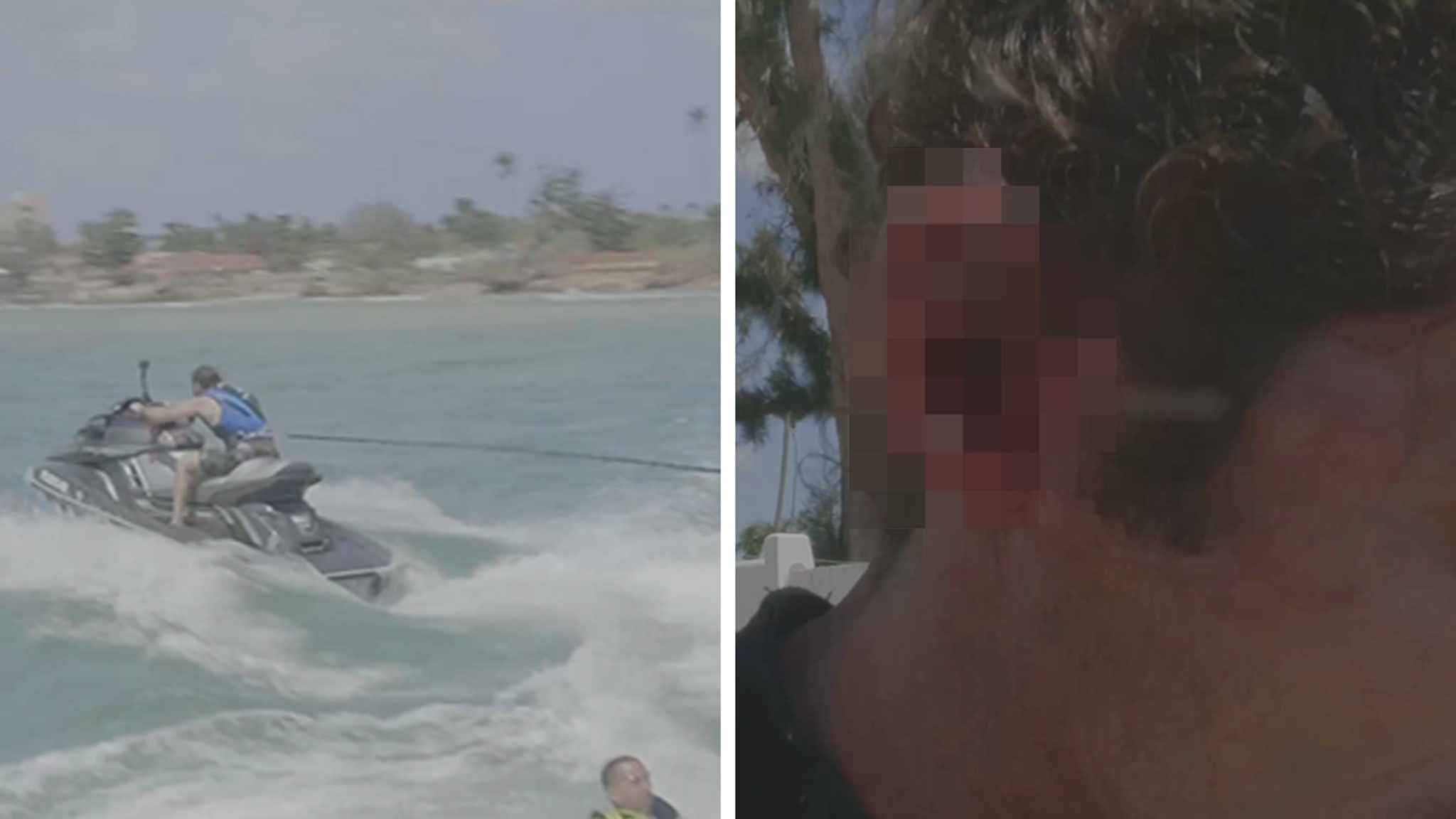 | 'Jackass' Stars Steve-O, Chris Pontius Jet Ski Accident Caught on Camera | The Paradise