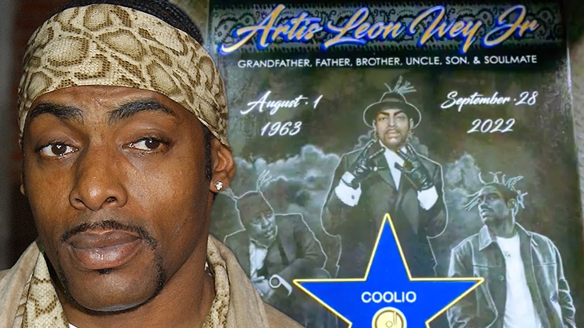 Coolio's Family Gets Headstone For Late Rapper
