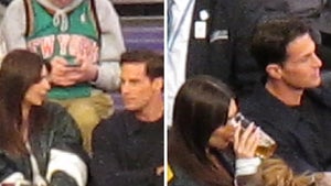 Emily Ratajkowski with Mystery Man at Knicks Game, Eric Andre Sits Solo