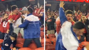 49ers Fans Bloodied In Wild Fight With Giants Supporters After 'TNF' Game