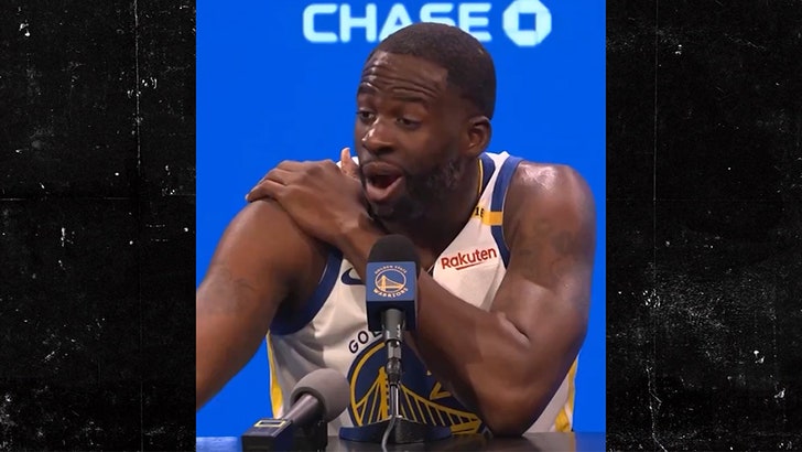 Draymond Green Gets Testy With Reporter Over Media Day Remark