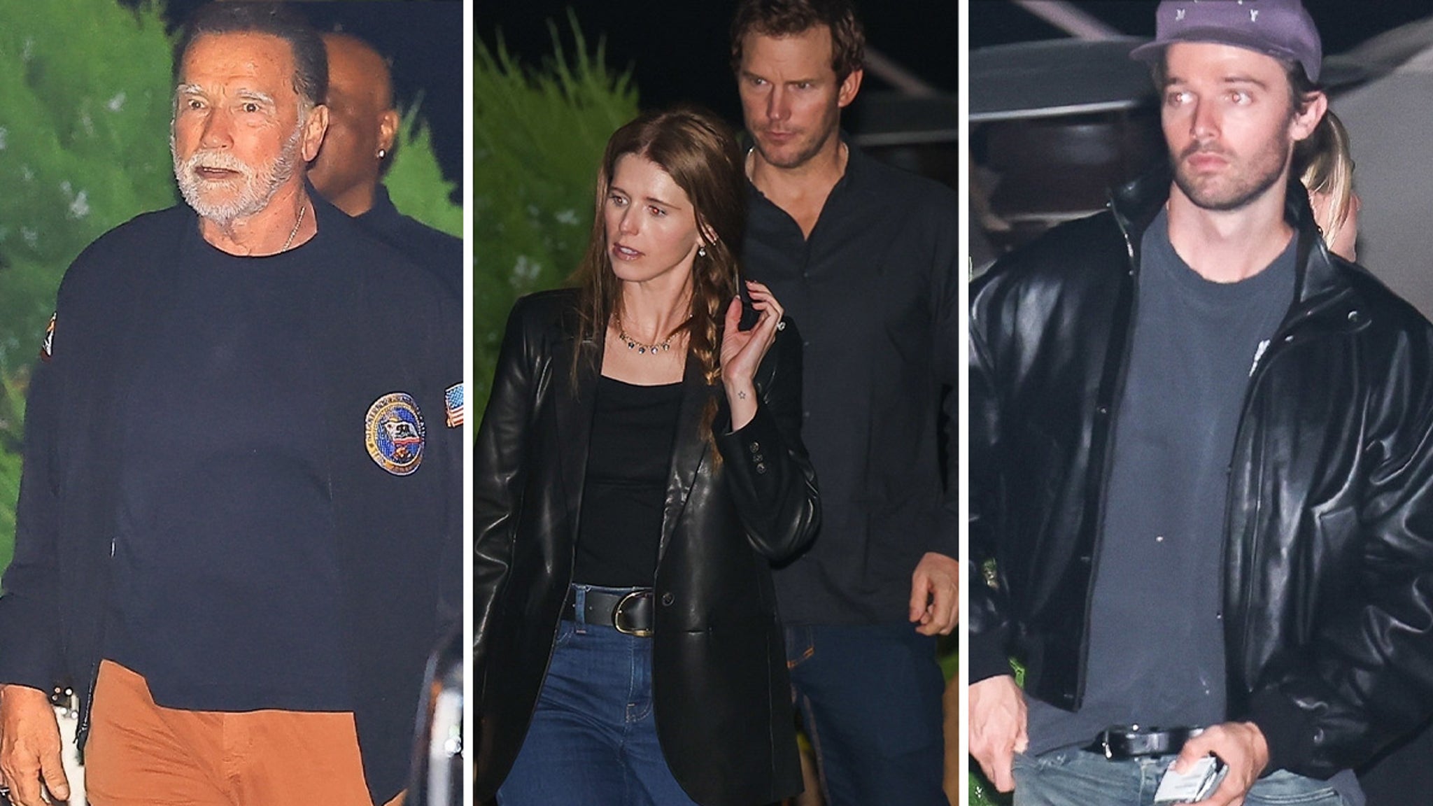 The Schwarzeneggers, Maria Shriver Hit Nobu for a Family Night Out