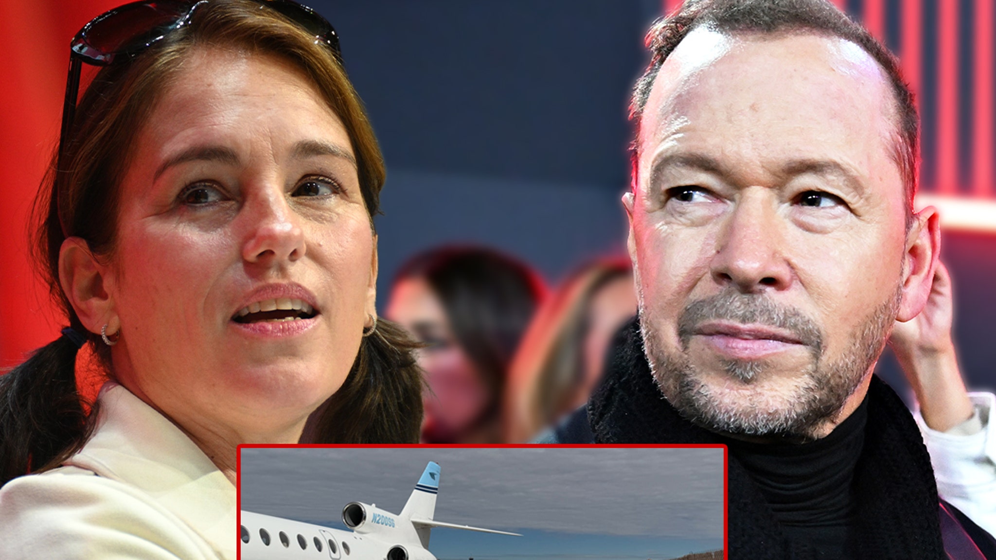 'Power Rangers' Amy Jo Johnson Was on Donnie Wahlberg's Plane That Skidded Off Runway