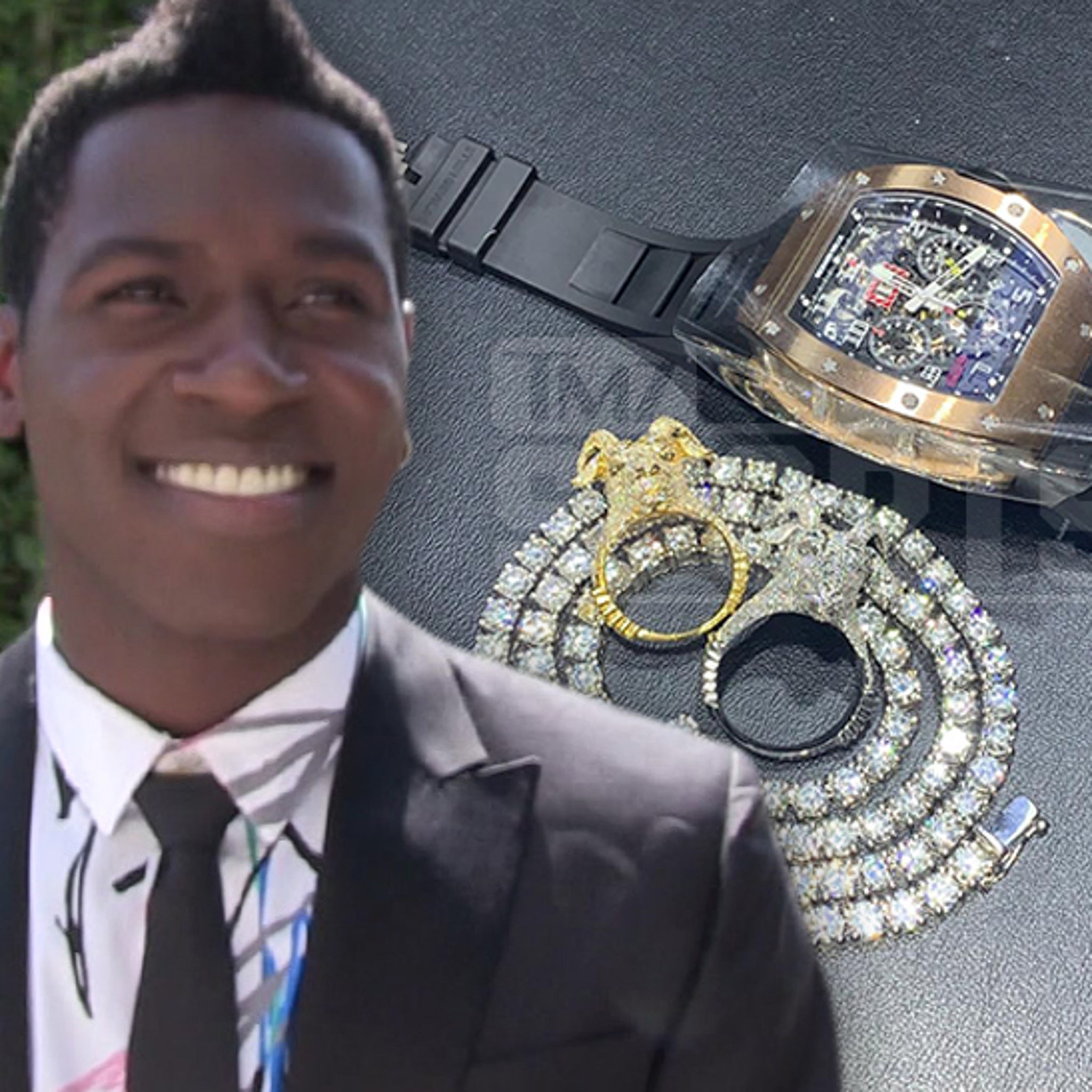 Antonio Brown Goes on 500k Jewelry Shopping Spree