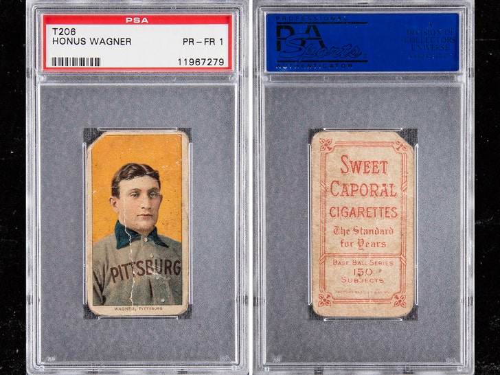 Rare 1909 Honus Wagner baseball card up for auction