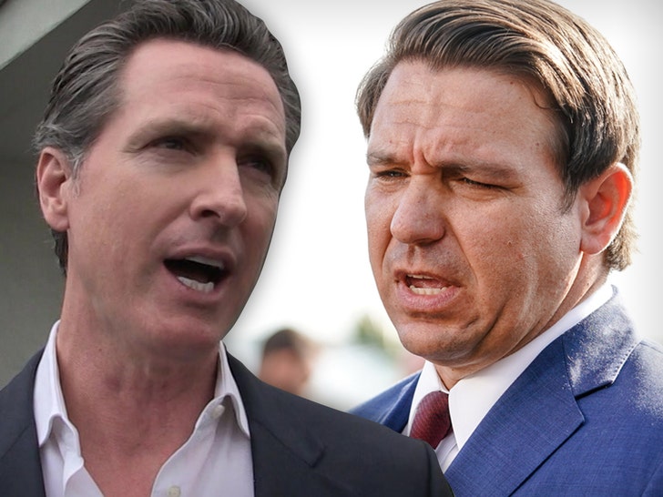 gavin newsom ron desantis