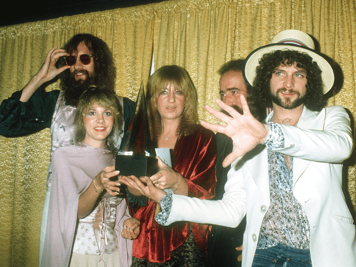Christine McVie with Fleetwood Mac