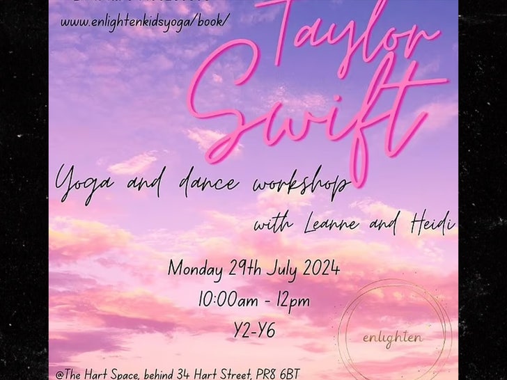 taylor swift event flyer sub