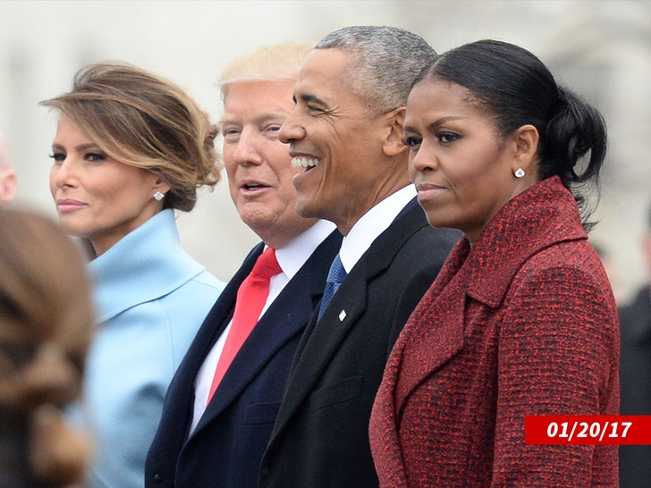 obama trump e michelle obama getty 1