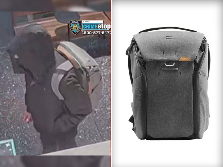 shooter suspect backpack