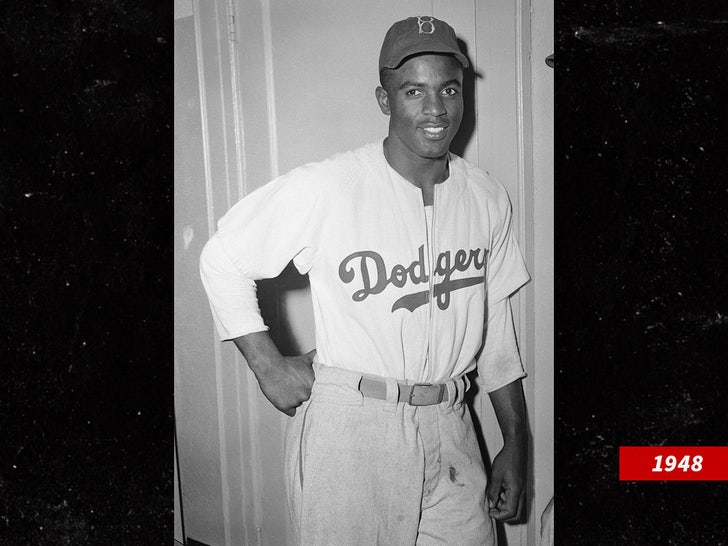 Jackie Robinson Dodgers Sub Getty Swipe