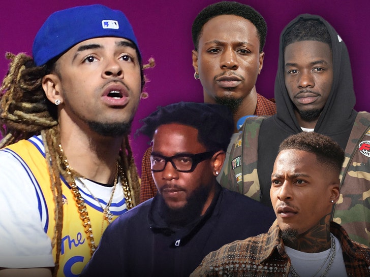 Dee-1--Kendrick-Lamar,-Joey-Badass,-Ray-Vaughn,-AZ-Chike-getty-shutterstock-1