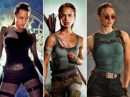 Angelina Jolie vs. Alicia Vikander vs. Sophie Turner -- 