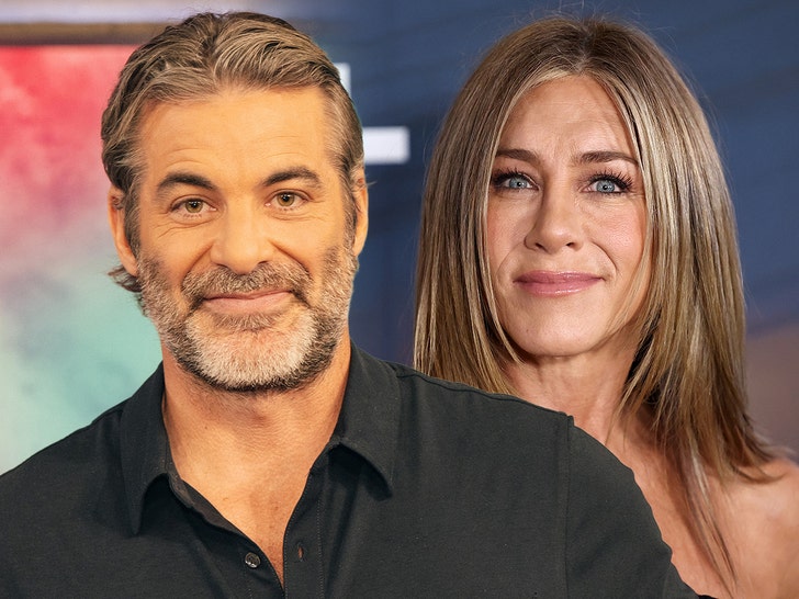 Jim Curtis and Jennifer Aniston Getty 1