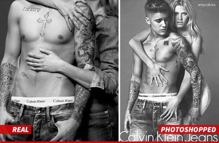 Justin Bieber Calvin Kleins Happy Trail Of Lies