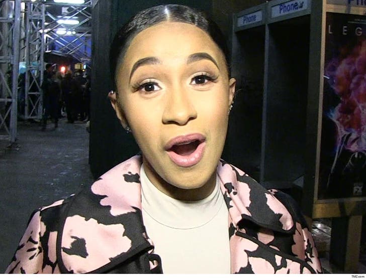 Oh My! Check Out The Shocking Size Of Cardi B's Swollen Feet Caused By The  Side Effects Of Her Cosmetic Surgeries