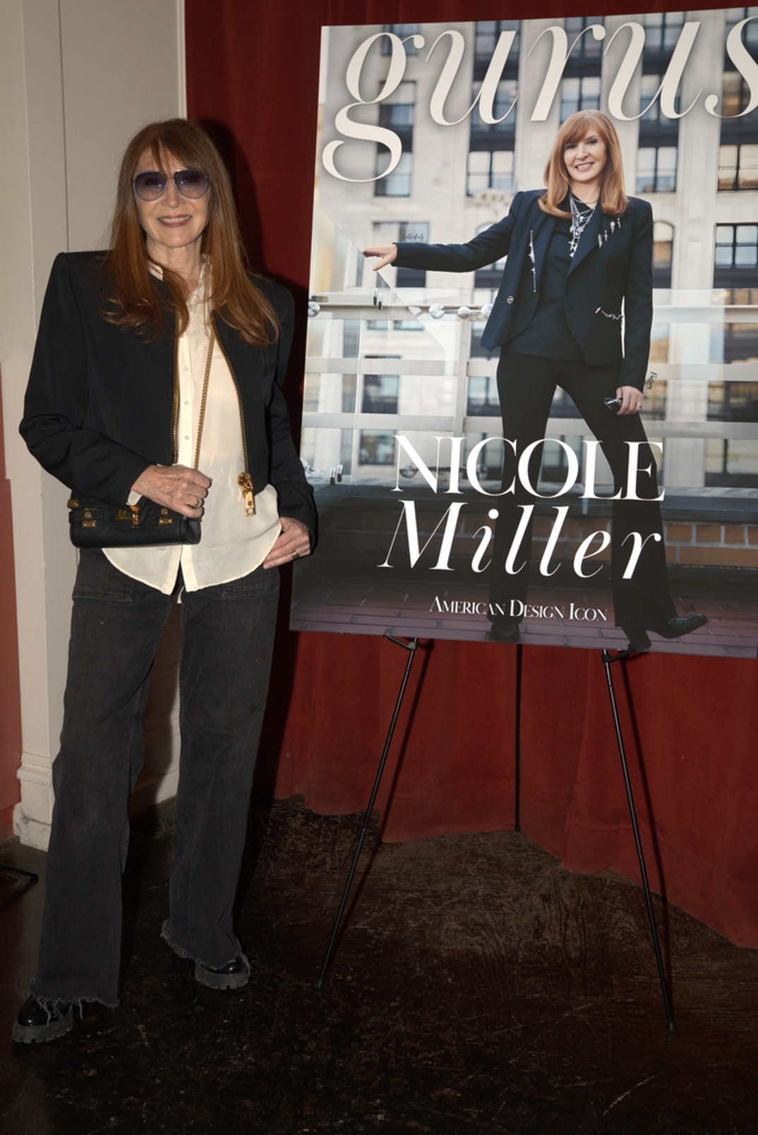 Nicole Miller attends the Gurus Media GURUtine’s Luncheon during NYFW at Maison Close in New York City.