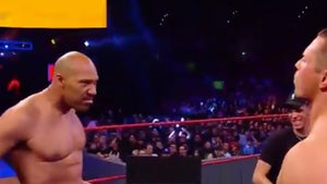 LaVar Ball Takes His Shirt Off at WWE Raw Against The Miz