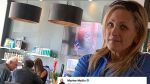 Roger Stone Hits Up Salon in Florida, Spotted By Marlee Matlin