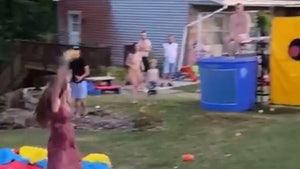 D1 College Softball Star Nails Dunk Tank With Rocket Arm, Down Goes Boyfriend!
