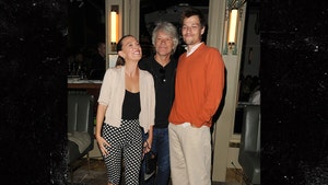 Millie Bobby Brown and Jake Bongiovi and Jon Bon Jovi in London backgrid 1