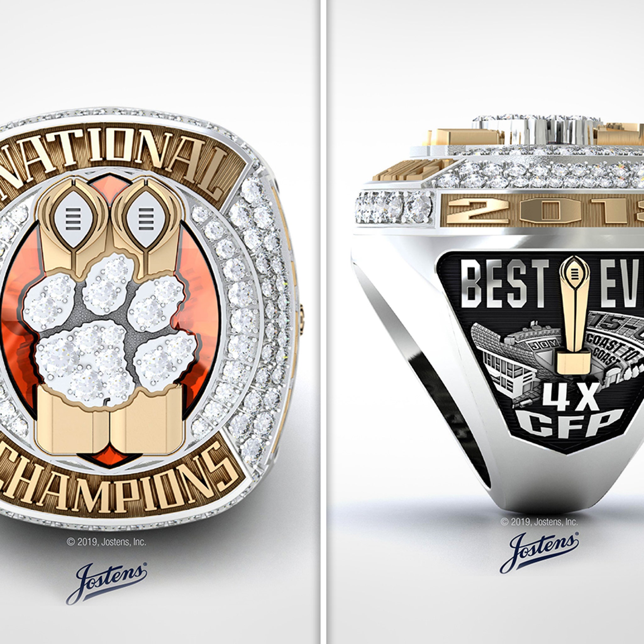 Nick saban national championship rings hot sale