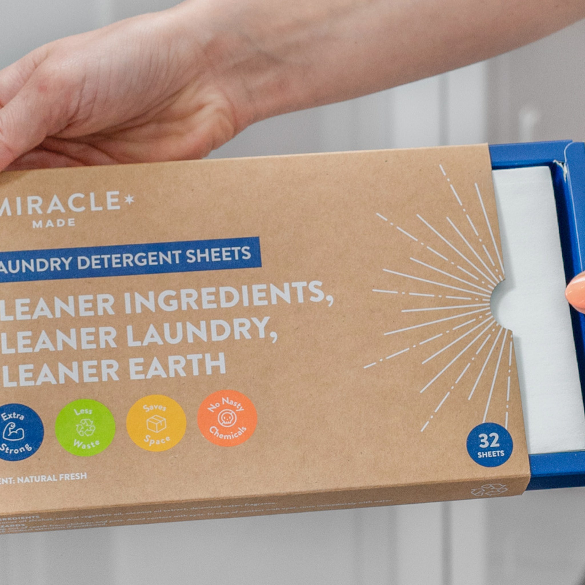 Miracle Made Detergent Sheets are Great for the Earth and Your Clothes!