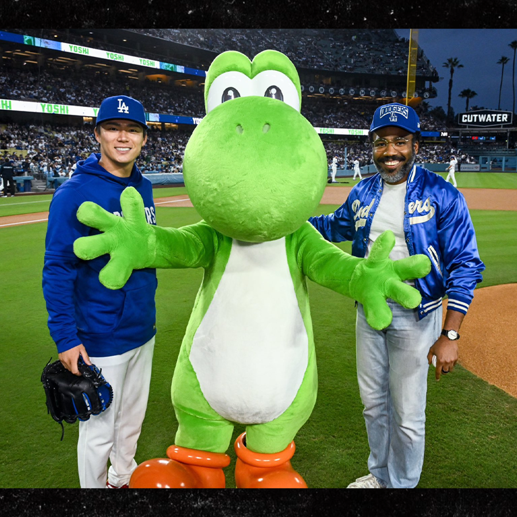 L.A. Dodgers Celebrate Yoshi Night At Dodger Stadium With