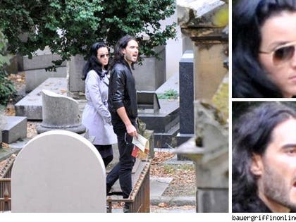 Katy Perry and Russell Brand