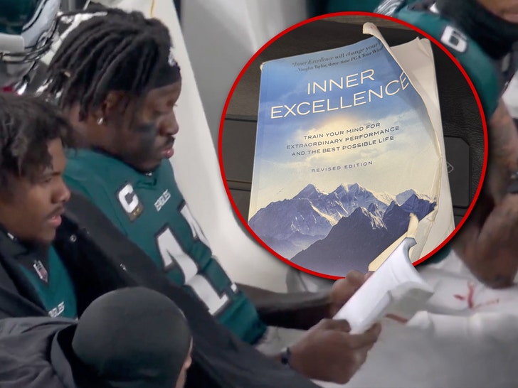 aj brown reading book on sidelines 1 insta 1