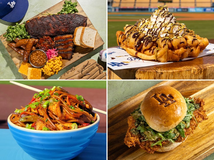 Returning Food At Dodger Stadium For Wold Series