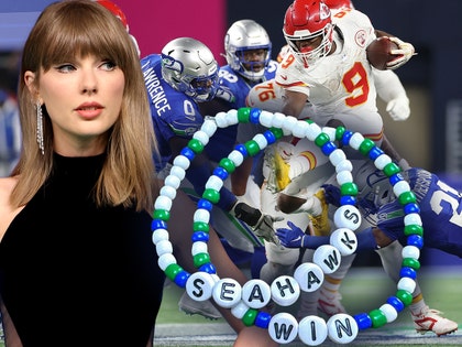 taylor swift seahawks braclet getty comp