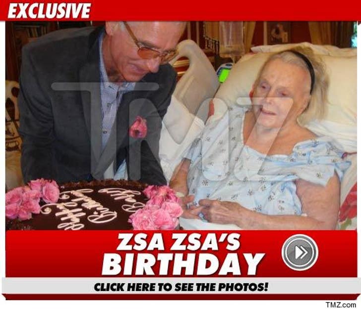 Zsa Zsa Gabor -- SMILING in Birthday Photos :: 0207-zsa-zsa-gallery-launch-credit