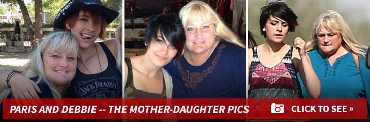 Paris and Debbie -- The Mother-Daughter Photos